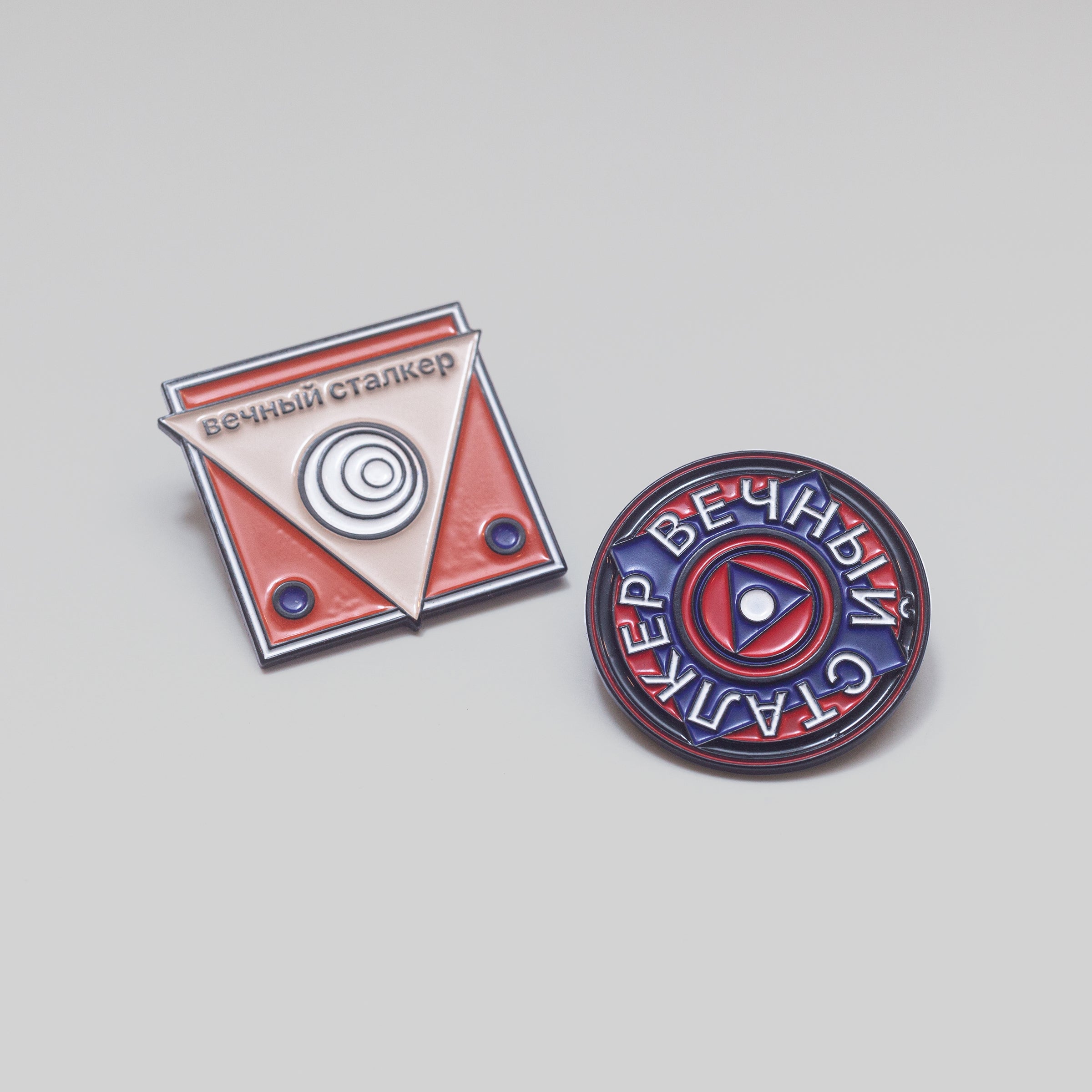 Merzbow & Lawrence English Eternal Stalker Enamel Pin Set from Dais  Records